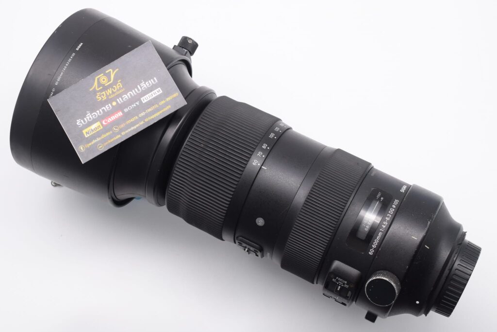 #รับซื้อและขายกล้องเลนส์มือสอง Sigma 60-600F4.5-6.3DG (canon) #ราคา 29,990- รวม... 2 470623882 1016405627181623 8290631986425157154 n