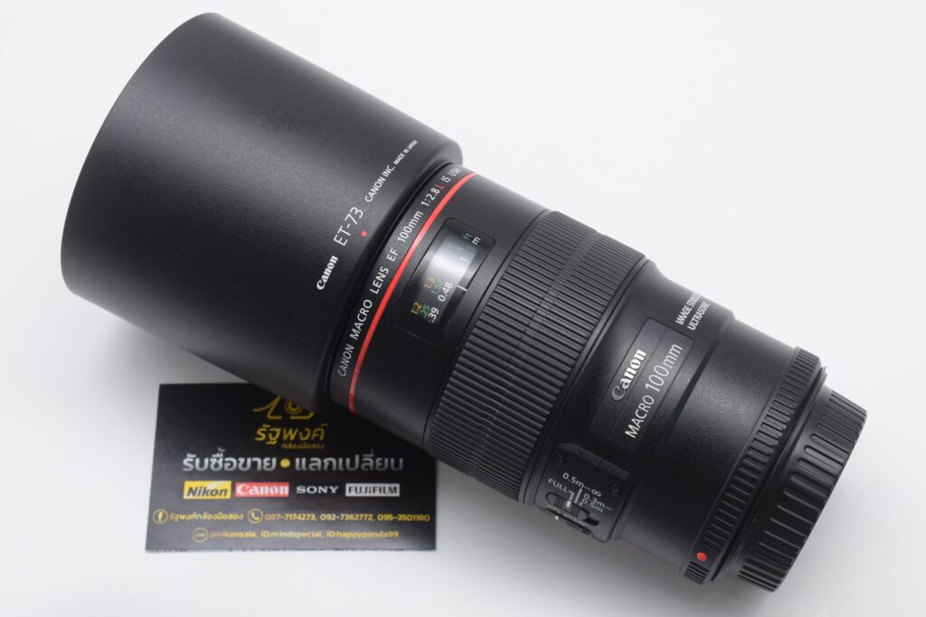 #รับซื้อเเละขายกล้องเลนส์มือสอง Canon
MACRO EF 100F2.8L IS USM #ราคา 17,990- รวม... 36 495372056 1129540365868148 3235611726516788796 n